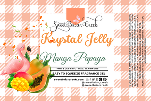 Mango Papaya Krystal Jelly Squeeze for wax warmers.