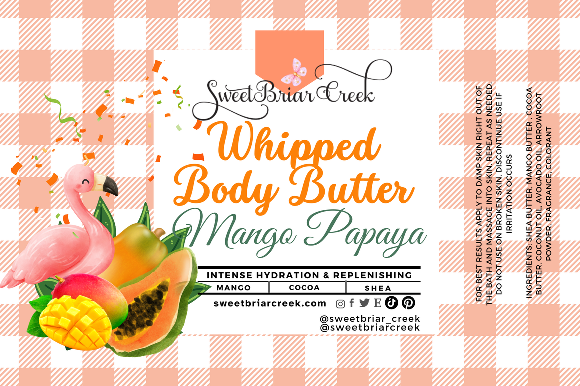 Mango Papaya Whipped Body Butter