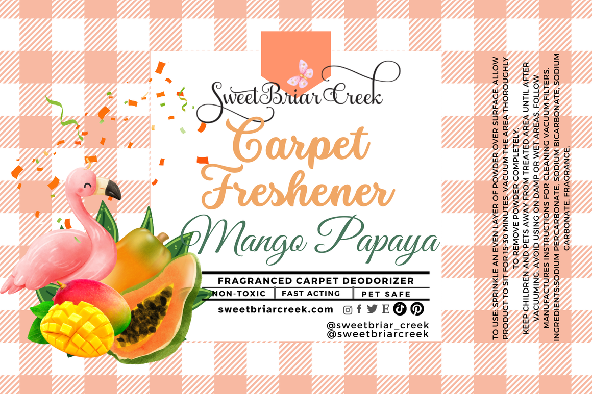 Mango Papaya Carpet Freshener Powder