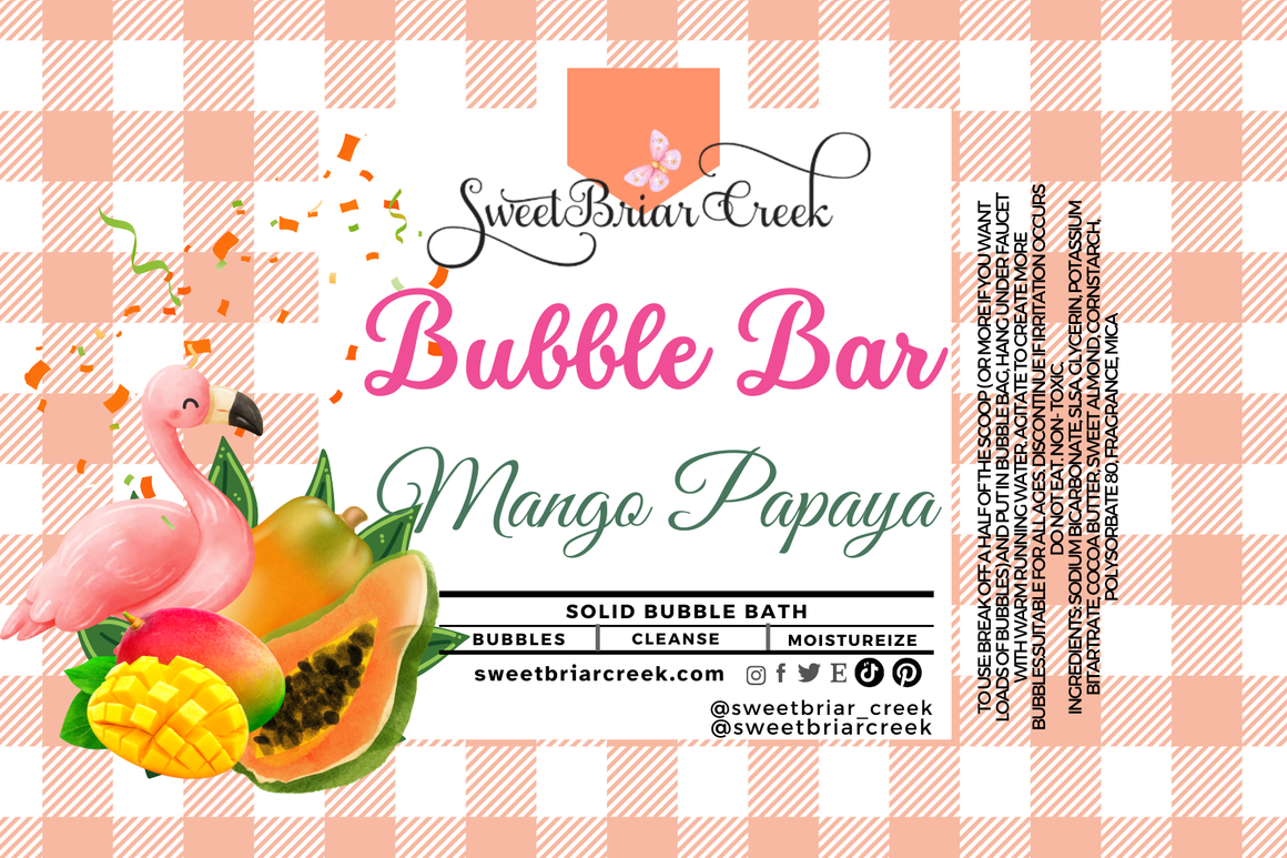 Mango Papaya Bubble Scoop