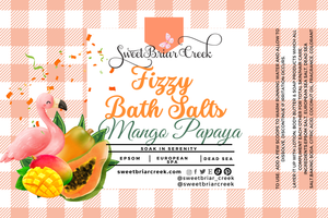 Mango Payaya Fizzy Bath Salt Soak