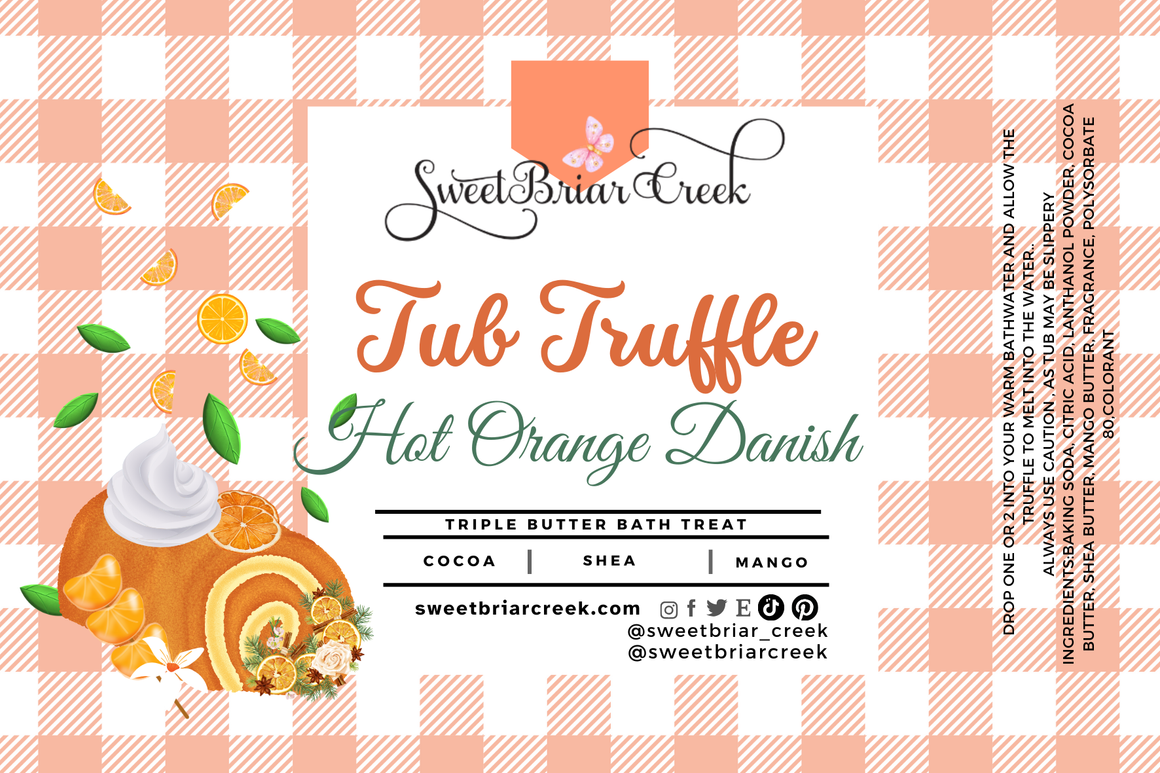 Fruit Slices Bath Butter Tub Truffles