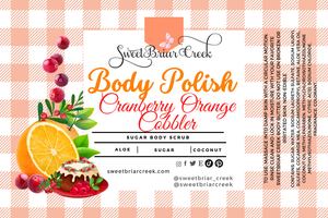 Cranberry Orange Cobbler Body Polish