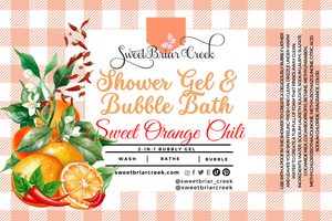 Sweet Orange Chili Body Wash + Bubble Bath