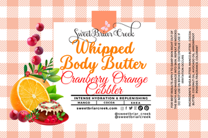 Cranberry Orange Cobbler Whipped Body Butter