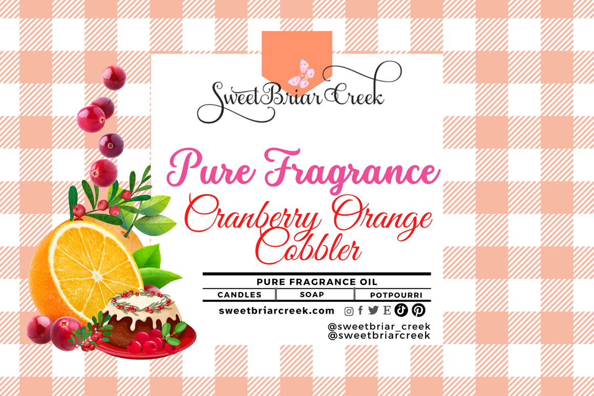 Cranberry Orange Cobbler Pure Fragrance Oil