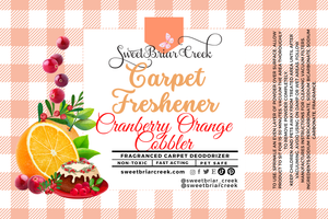 Cranberry Orange Cobbler Carpet Freshener Powder
