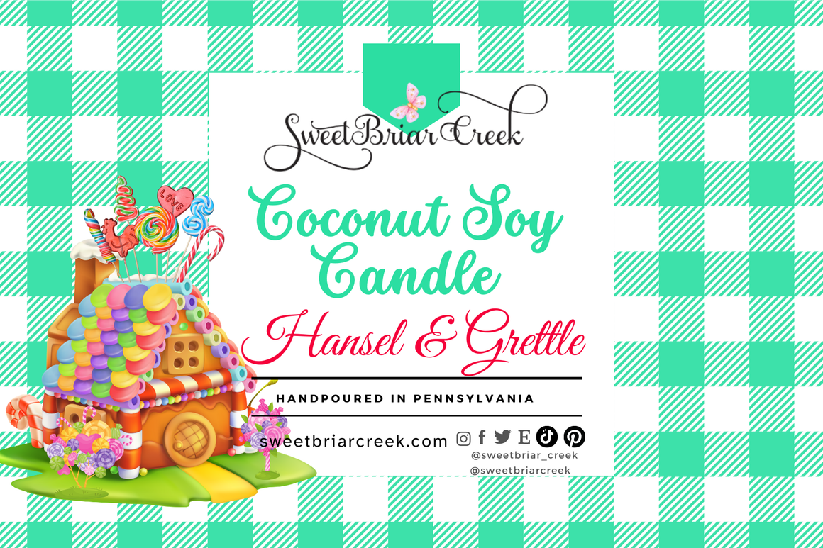 Hansel & Gretels House Coconut Soy Candle