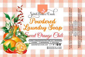 Sweet Orange Chili  Powdered Laundry Soap