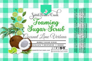 Coconut Lime Verbena Whipped Sugar Scrub