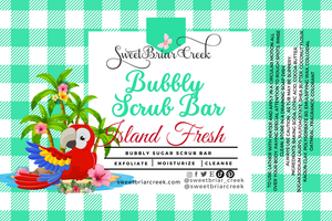 Island Fresh Bubbly Scrub Body Bars