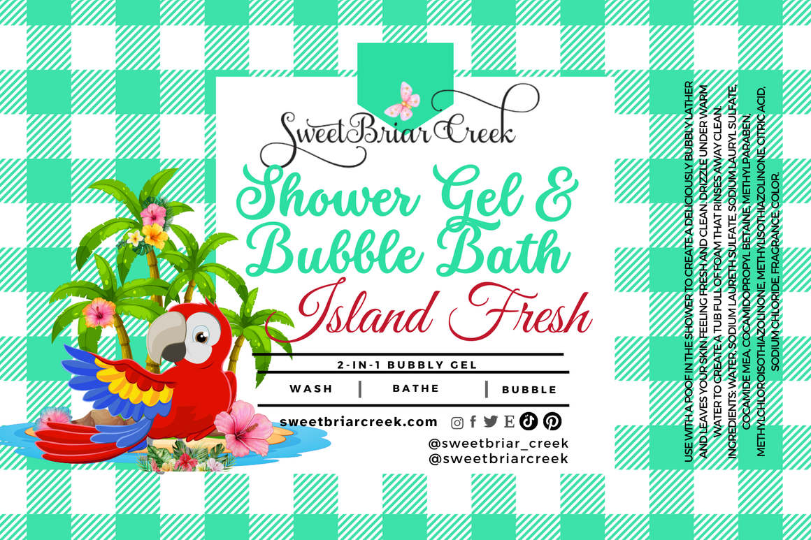 Island Fresh Body Wash + Bubble Bath