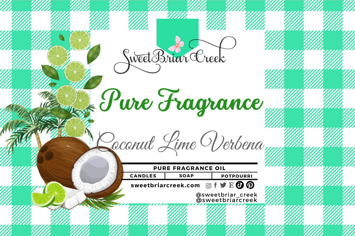 Coconut Lime Verbena Pure Fragrance Oil