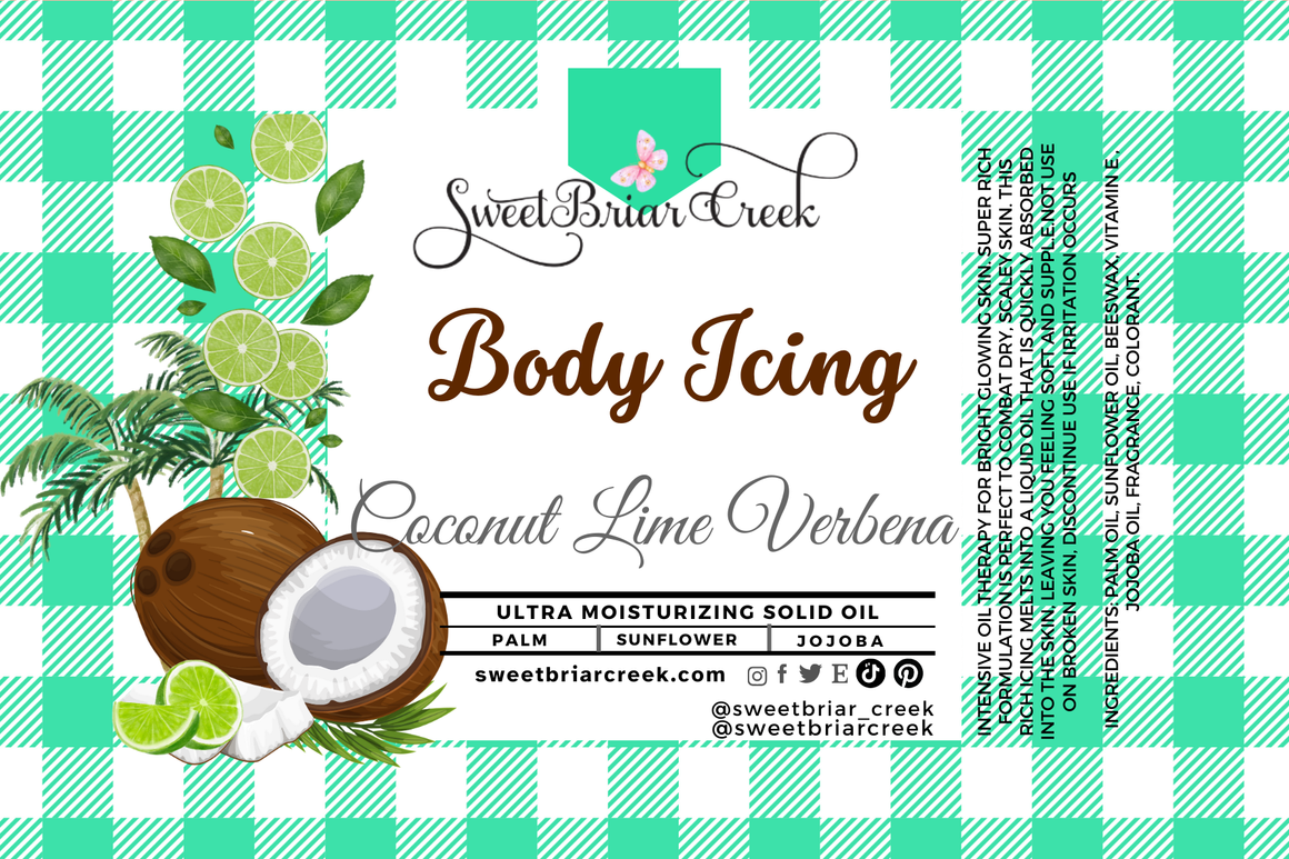 Coconut Lime Verbena Body Icing