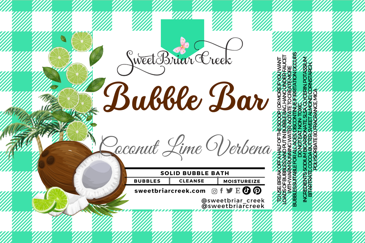 Coconut Lime Verbena Bubble Scoop