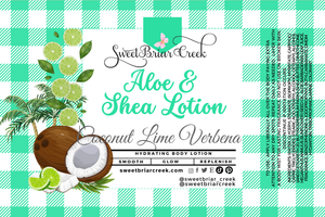 Coconut Lime Verbena Shea & Aloe Body Lotion