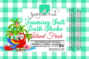Island Fresh Foaming Salt Bath Shake