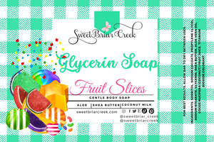 Fruit Slices Glycerin Soap Bar