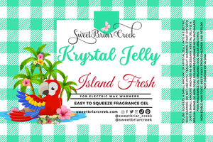 Island  Fresh Krystal Jelly Squeeze for wax warmers.