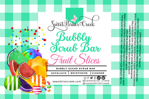Fruit Slices Bubbly Scrub Body Bars