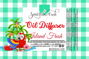 Island Fresh Hanging Car Diffuser & Refills