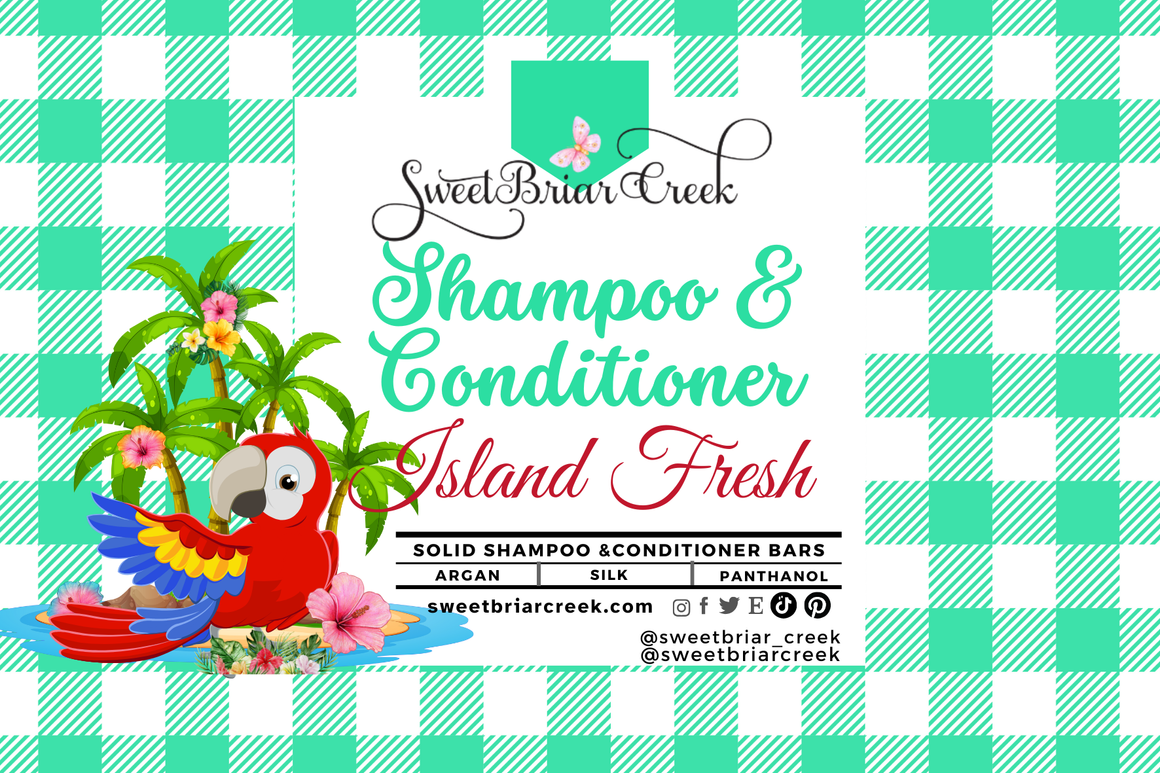Island Fresh Shampoo & Conditioner Bars
