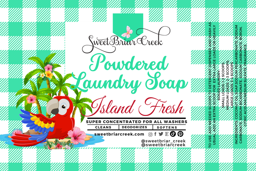 Island Fresh Powdered Laundry Soap