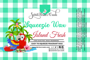 Island Fresh Squeezie Wax + Scoopable melts for Waxwarmer