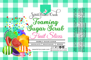 Fruit Slices Whipped Sugar Scrub
