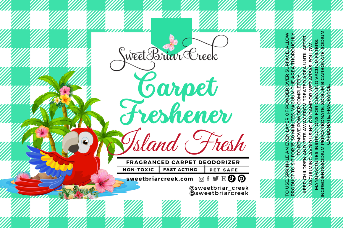Island Fresh Carpet Freshener Powder