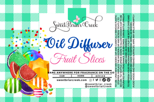 Fruit Slices Hanging Car Diffuser & Refills