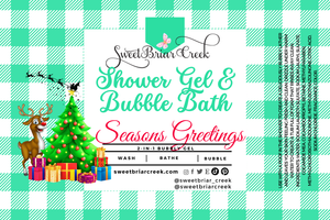 Season's Greetings Wash + Bubble Bath
