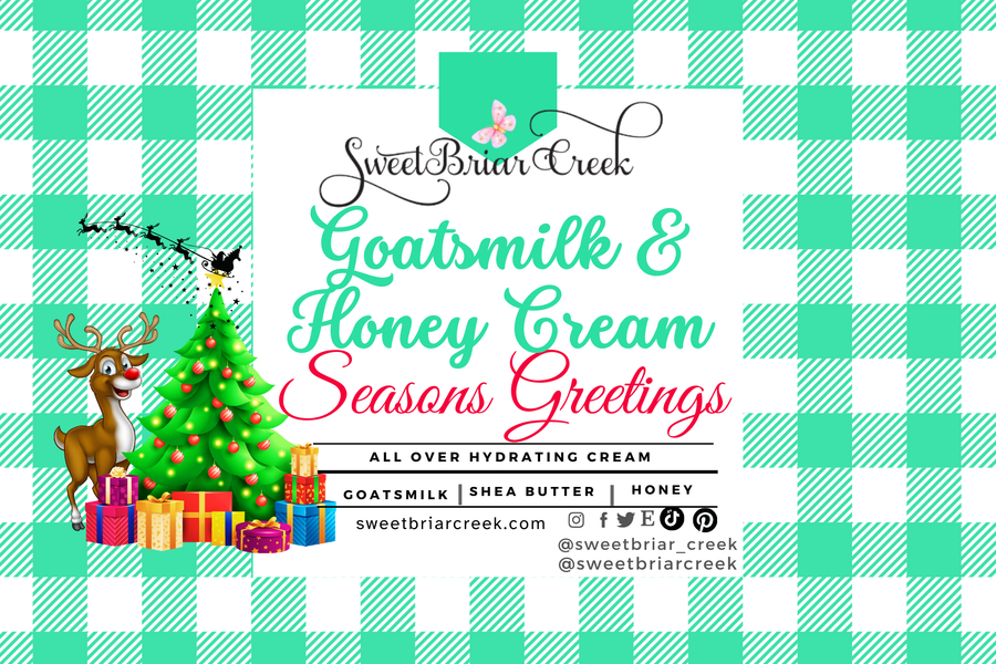 Season's Greetings Goat Milk & Honey Body Creme