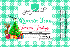 Season's Greetings Glycerin Soap Bar