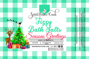 Season's Greetings Fizzy Bath Salt Soak