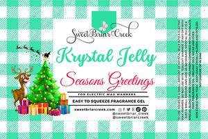 Season's Greetings Krystal Jelly Squeeze for wax warmers