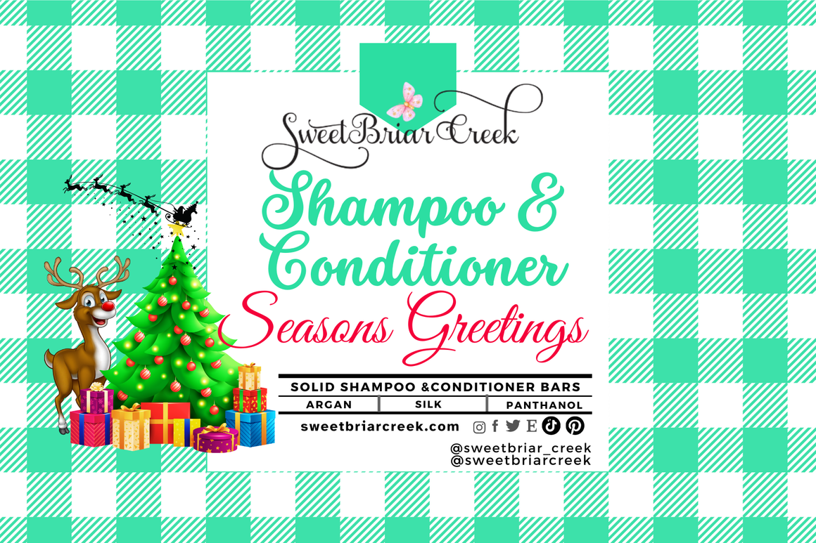 Season's Greetings Shampoo & Conditioner Bars