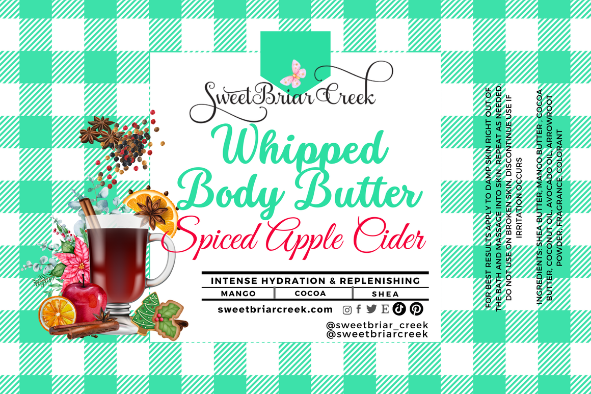Spiced Apple Cider Whipped Body Butter