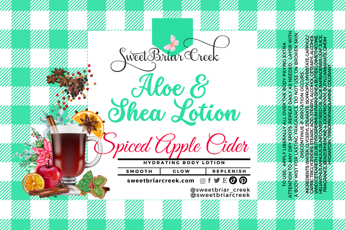 Spiced Apple Cider Shea & Aloe Body Lotion