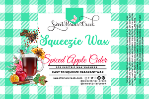 Spiced Apple Cider Squeezie Wax + Scoopable melts for Waxwarmer