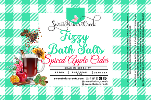 Spiced Apple Cider Fizzy Bath Salt Soak