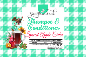 Spiced Apple Cider Shampoo & Conditioner Bars