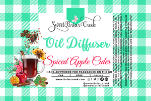 Spiced Apple Cider Hanging Car Diffuser & Refills