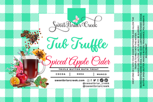 Spiced Apple Cider Bath Butter Tub Truffles