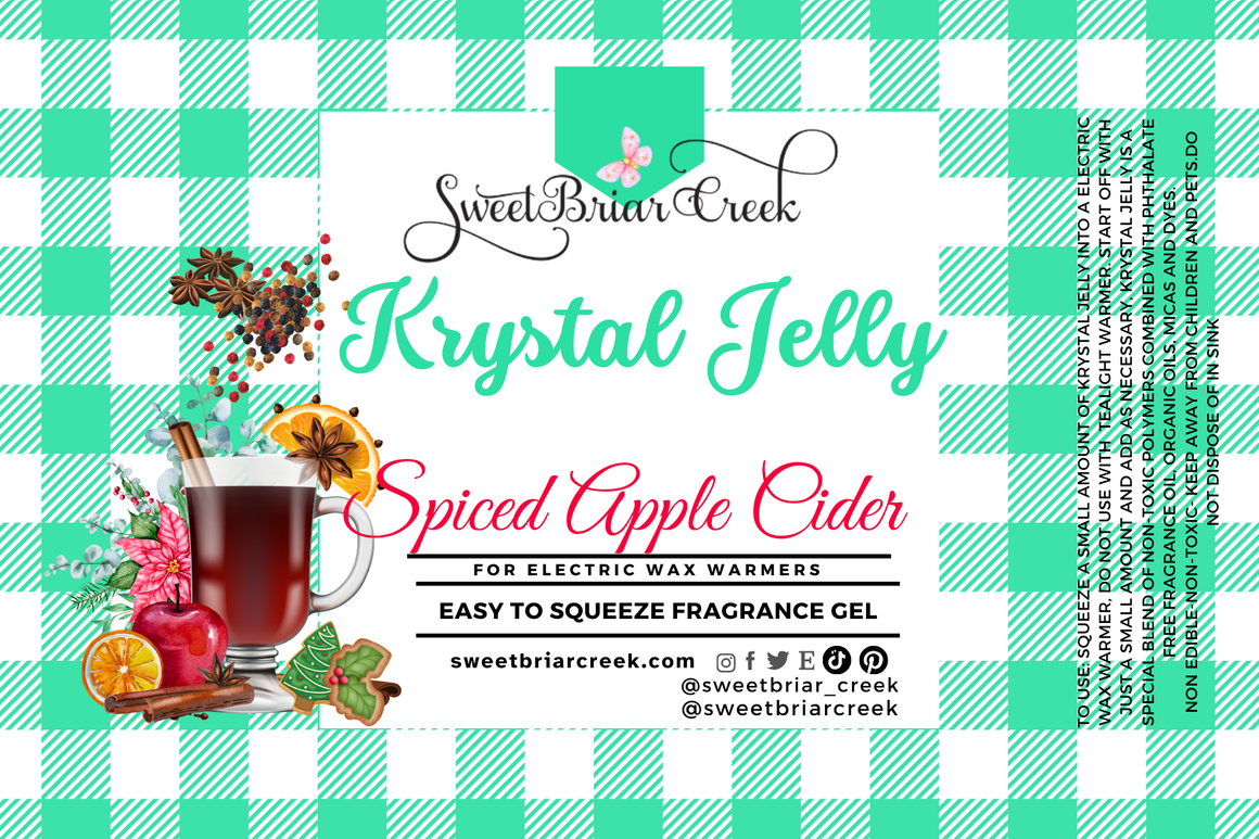 Spiced Apple Cider Krystal Jelly Squeeze for wax warmers