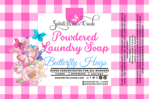 Butterfly Hugs Powdered Laundry Soap