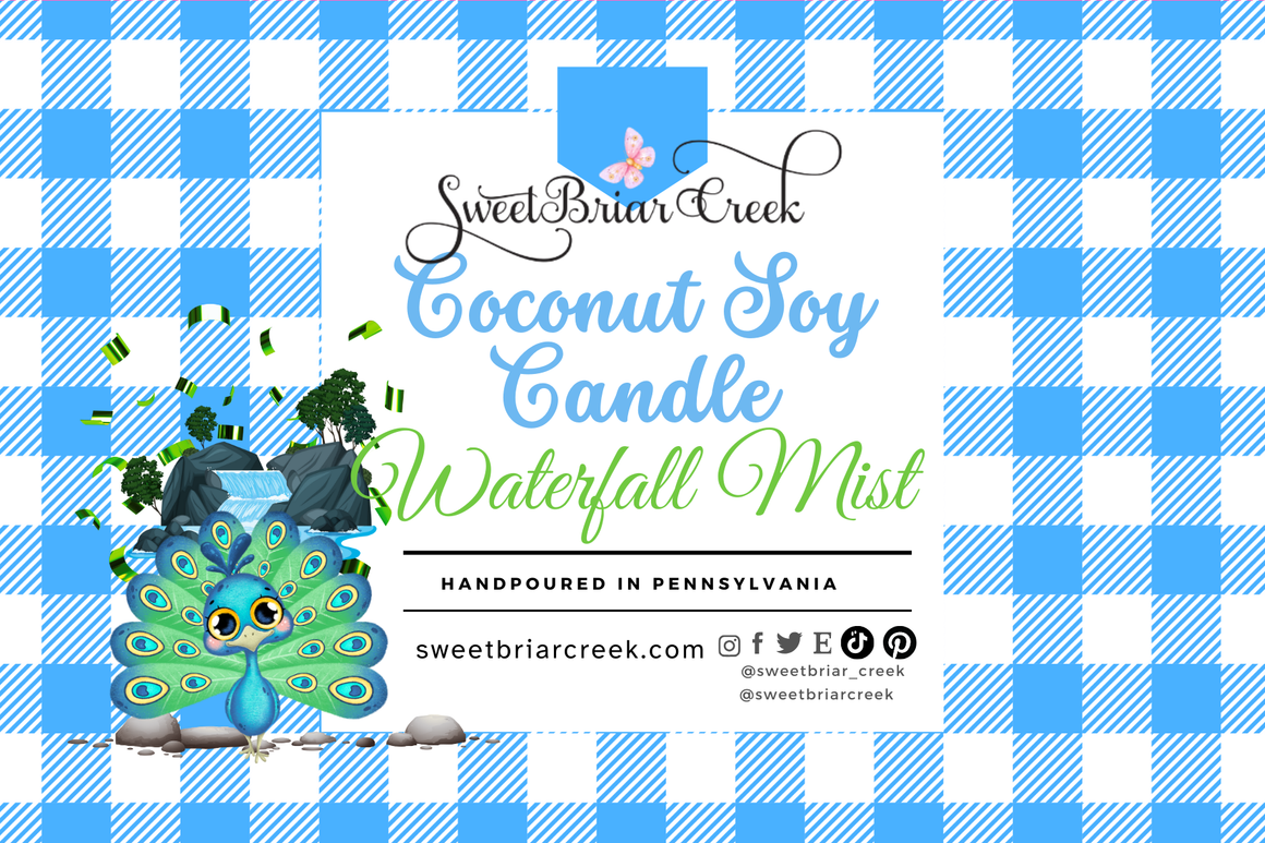 Waterfall Mist Coconut Soy Candle