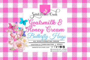 Butterfly Hugs Goat Milk & Honey Body Creme