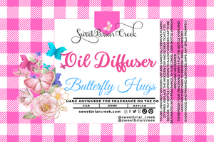 Butterfly Hugs Hanging Car Diffuser & Refills