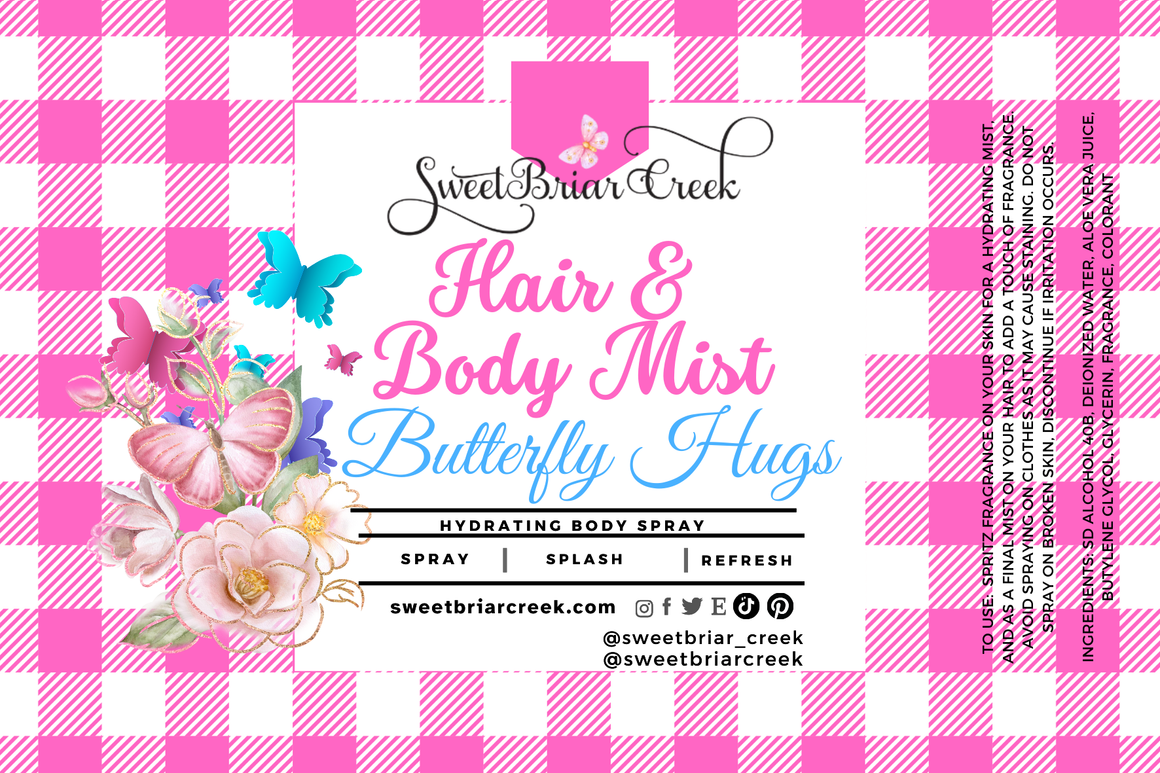 Butterfly Hugs Hair & Body Mist